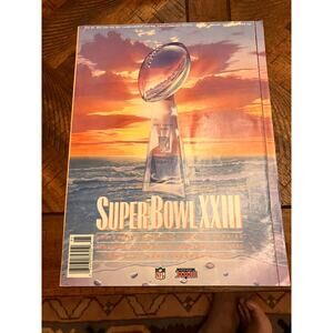 Super‎ Bowl XXIII 1988 CINCINNATI BENGALS V SAN FRANCISCO 49ERS MIAMI FLORIDA